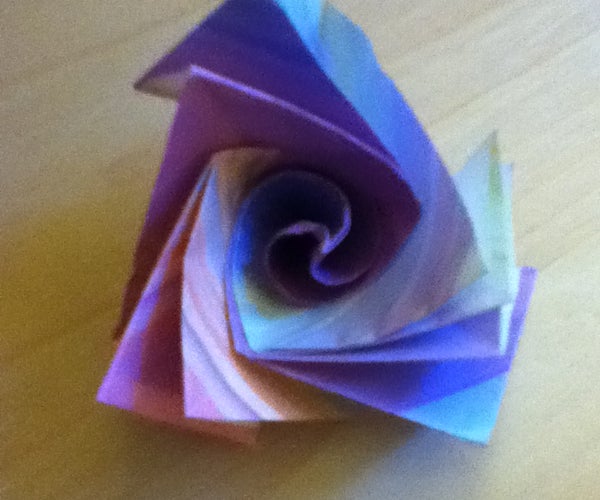 Origami Rose