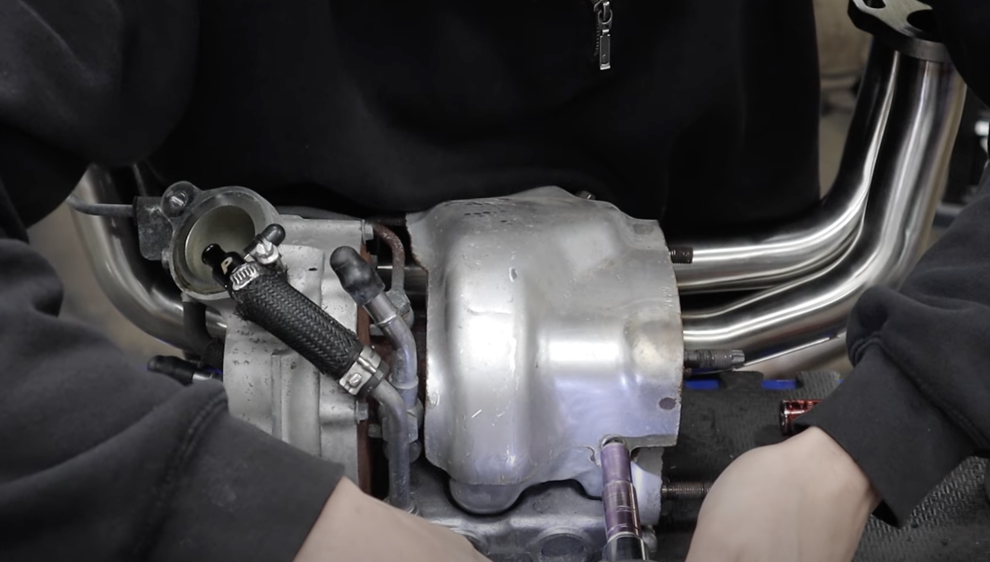 WRX Equal Length Header Install 2015+ WRX FA20 9 Steps Instructables