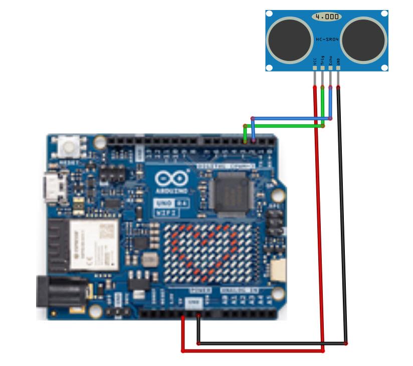 Guide: Using Ultrasonic Sensor HC-SR04 with Arduino UNO R4 - DFRobot ...