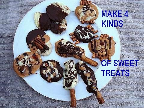 Emi's Pretzel Chocolate Clusters