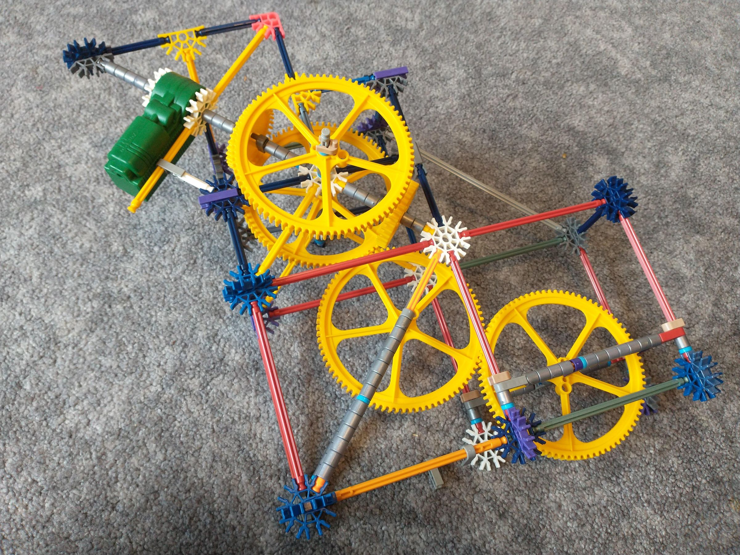 Bottle Depot, K'nex Conveyor Belt, Knex 20 Steps Instructables