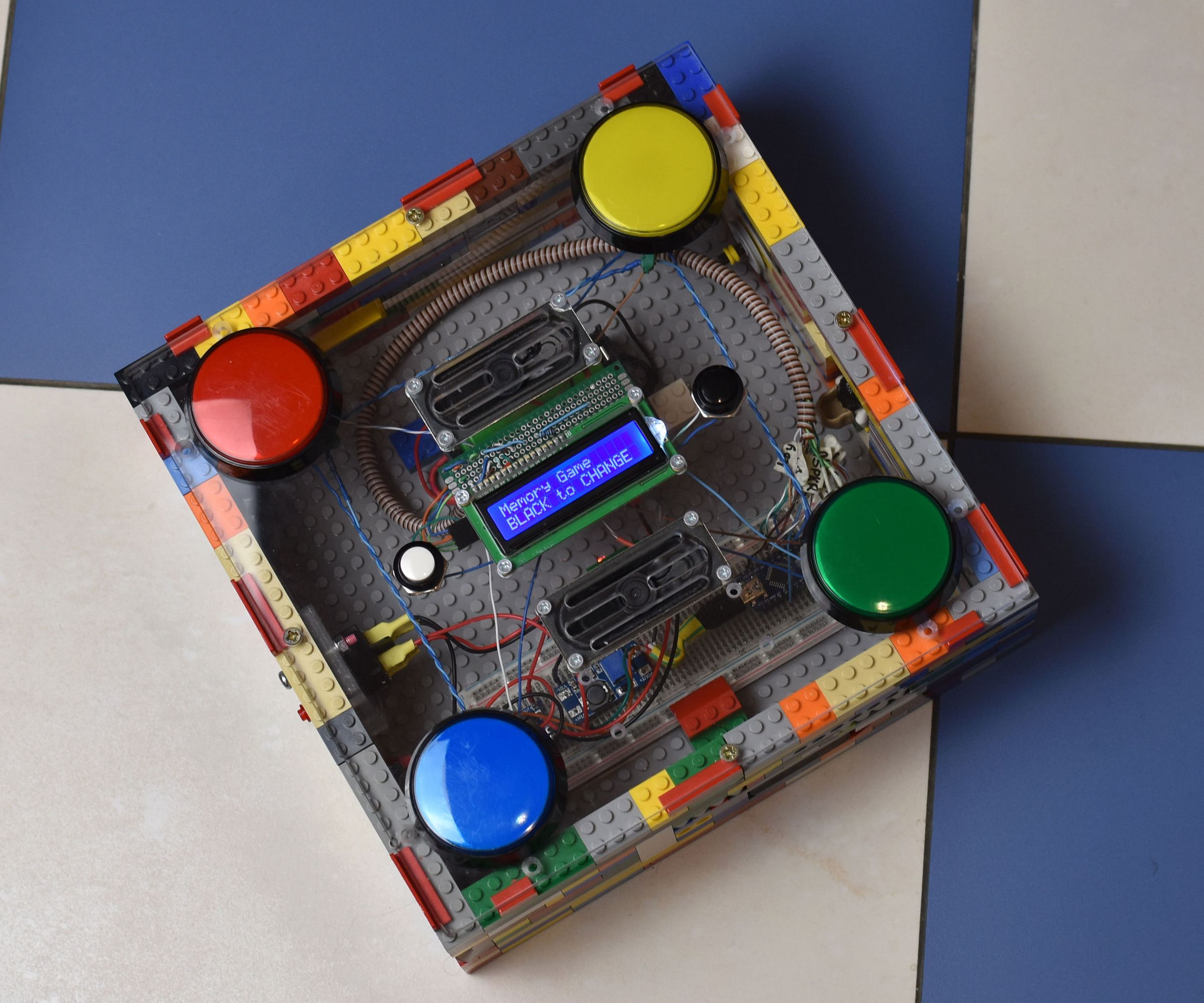 Arduino Arcade Lego Games Box