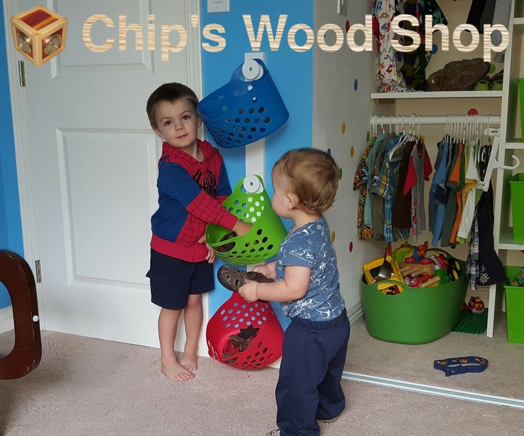 Kid-Safe Wall-Mounted Hooks