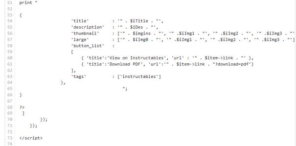 Second Part of the Instructables Code