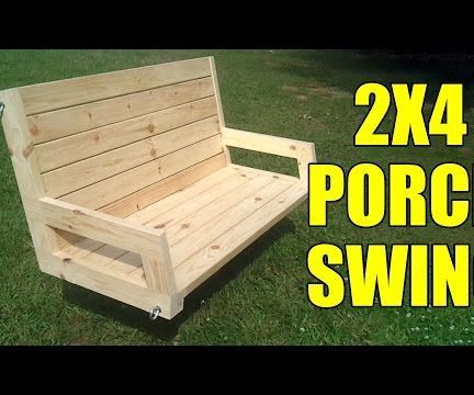 How to Build a 2×4 Porch Swing