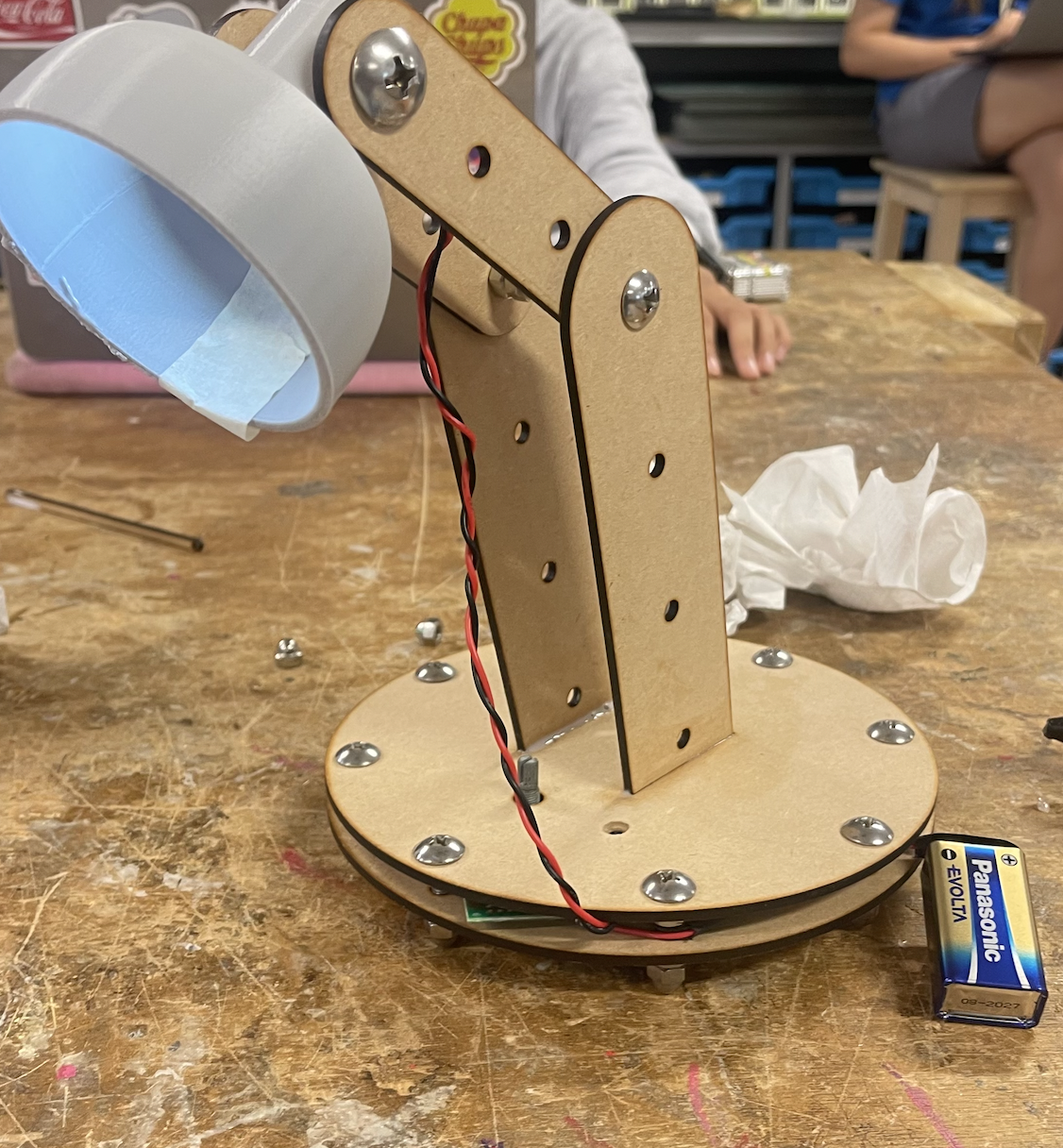 Smart Lamp - a Lamp With Adjustable Brightness