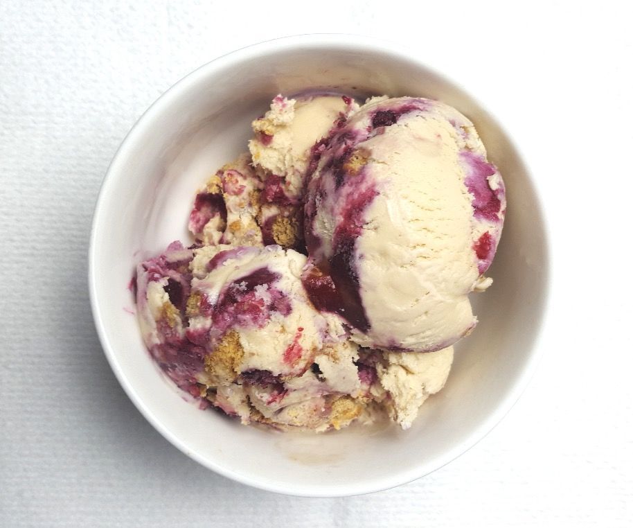 Blueberry Cheesecake Ice Cream
