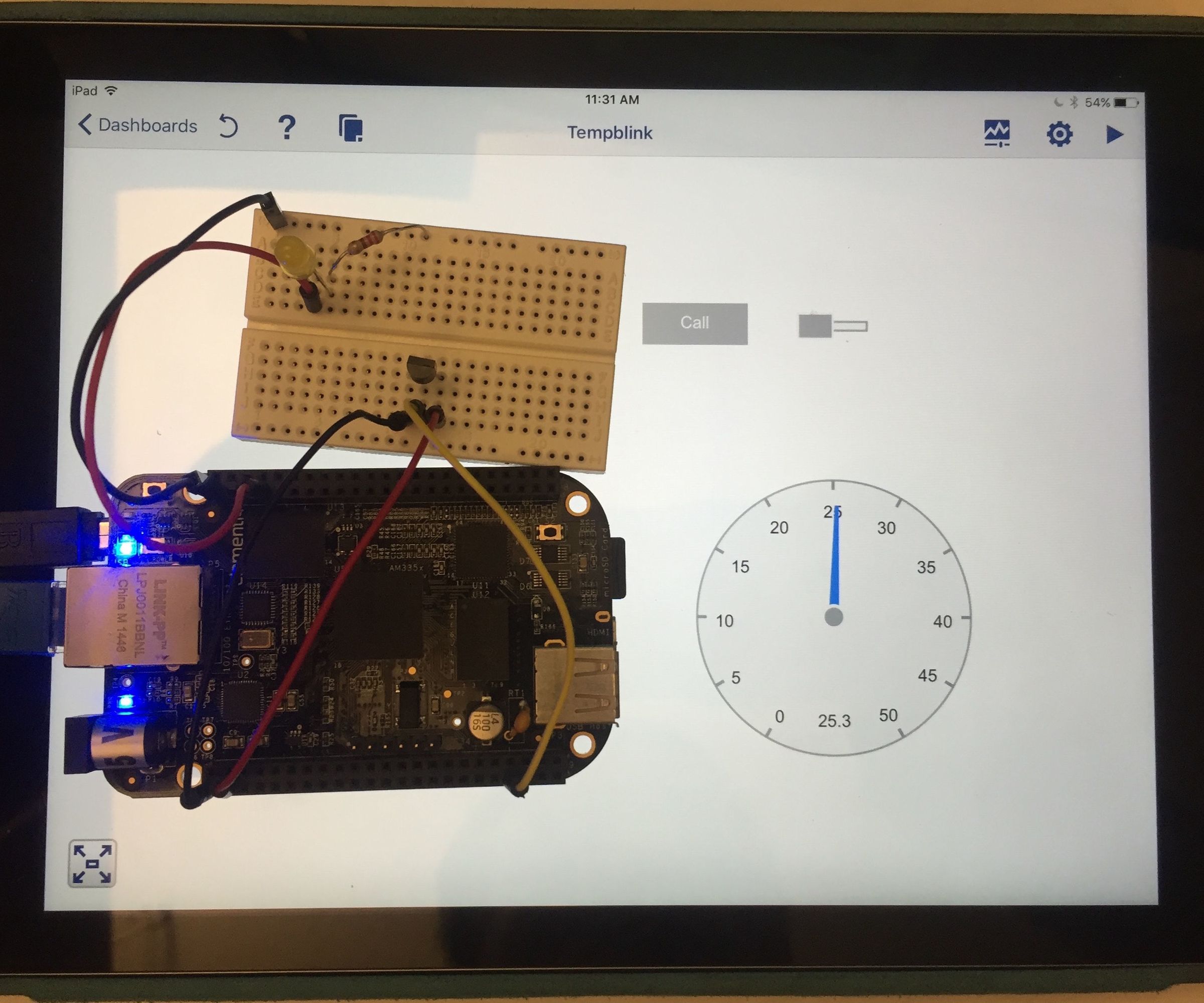 Using a Tablet to Control a BeagleBone Black With LabVIEW