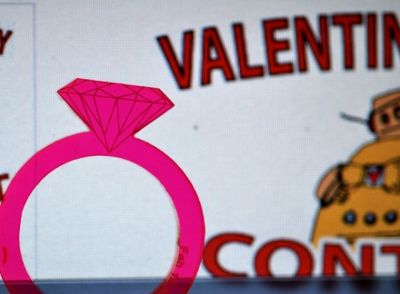 Valentines Rings - Laser Cut for Free