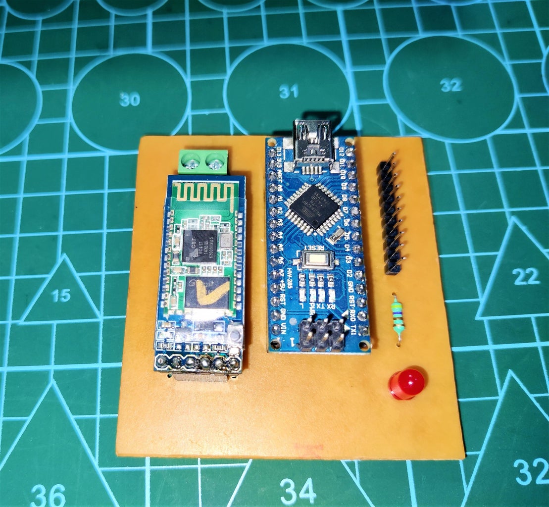 Home Automation System Using Smartphone and Bluetooth Part 2 With ... Circuit Diagram