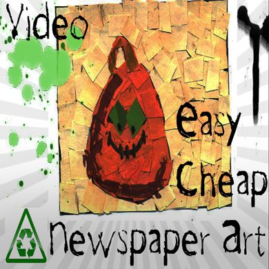 Newspaper Art