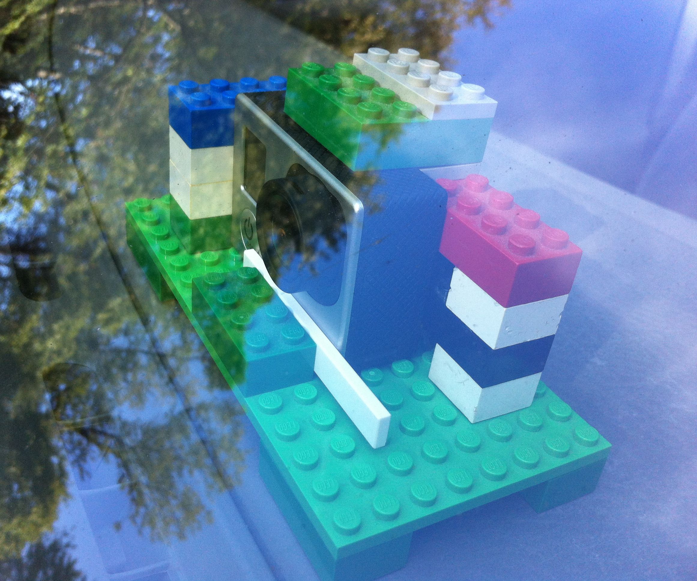 GoPro Time-lapse Rig for Dashboard (Lego)