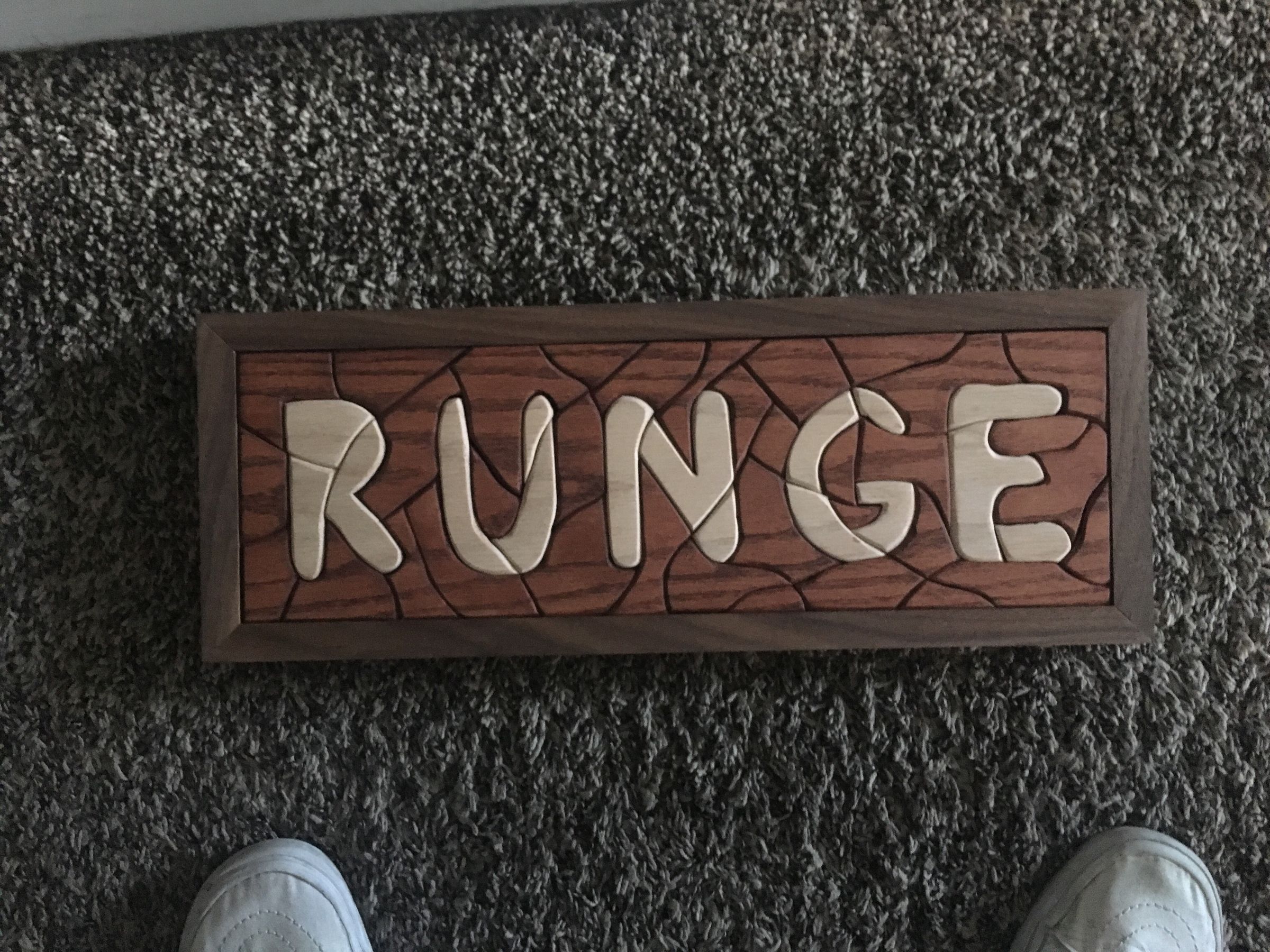 Wedding Gift - Last Name Puzzle