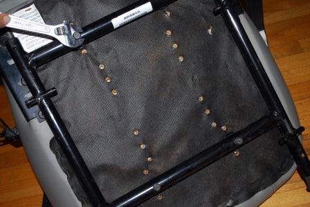 Prepping and Pinning the Seat Base