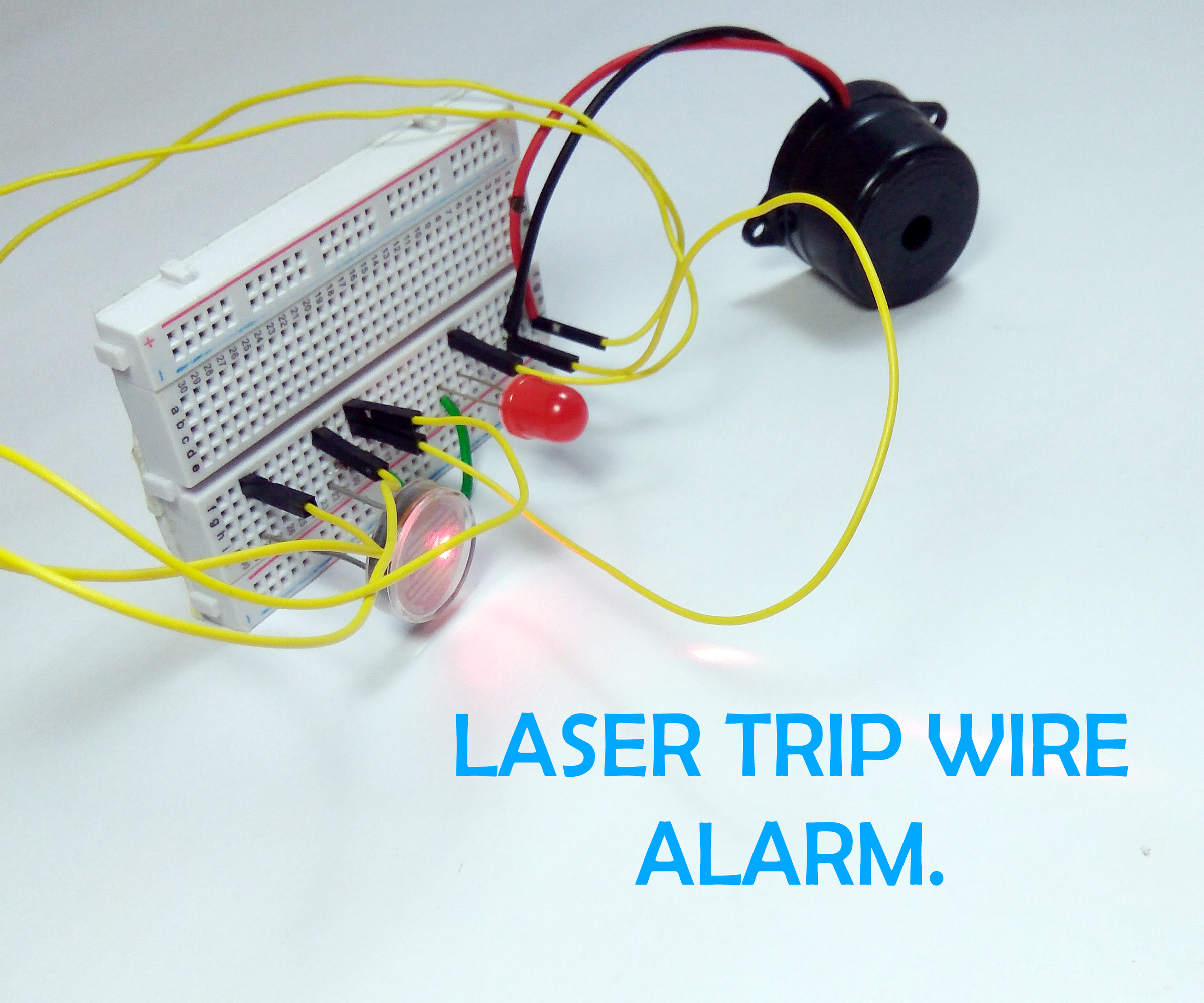 Laser Tripwire Home Alarm System