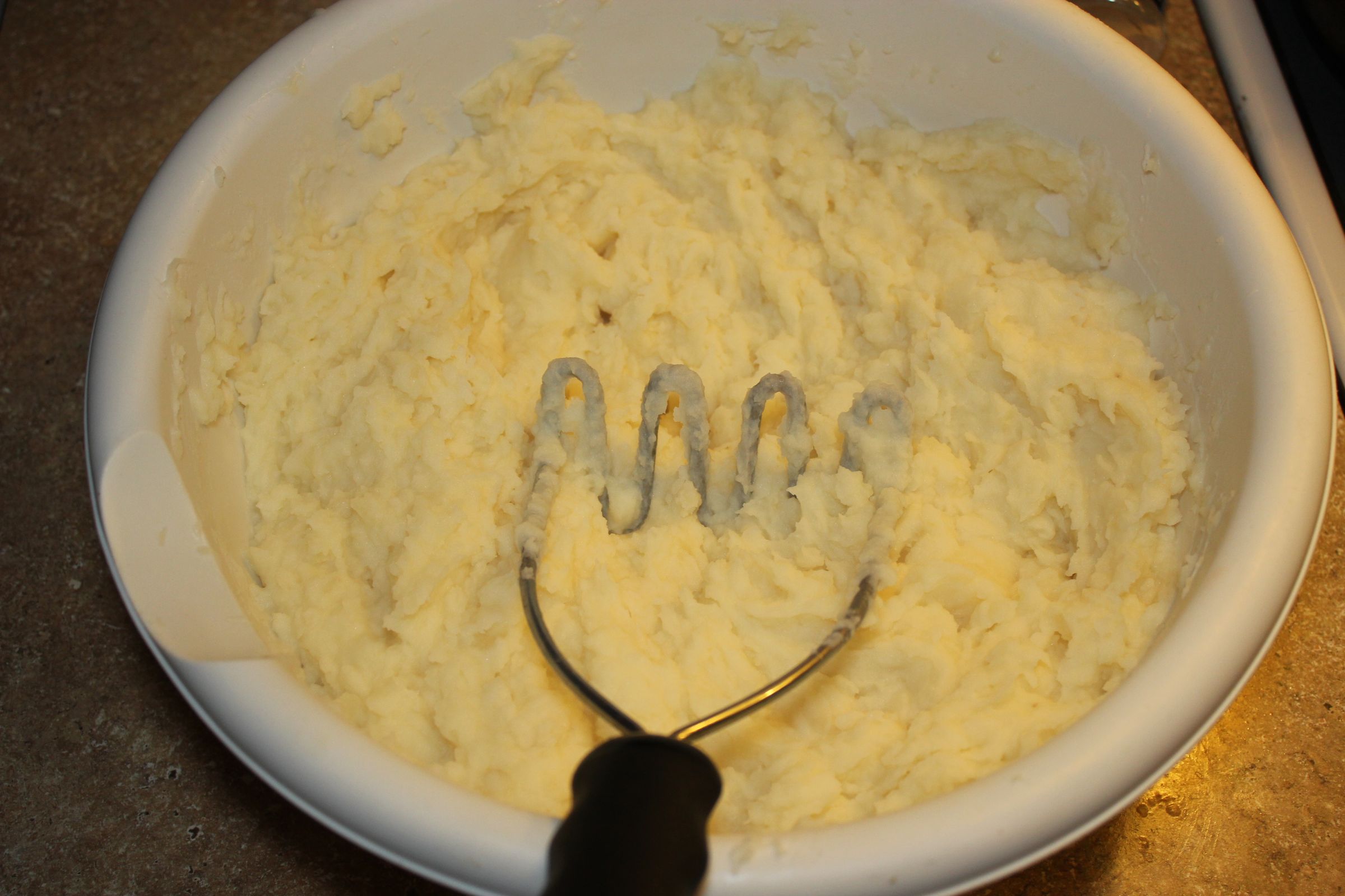 Cheesy Garlic Mashed Potatoes