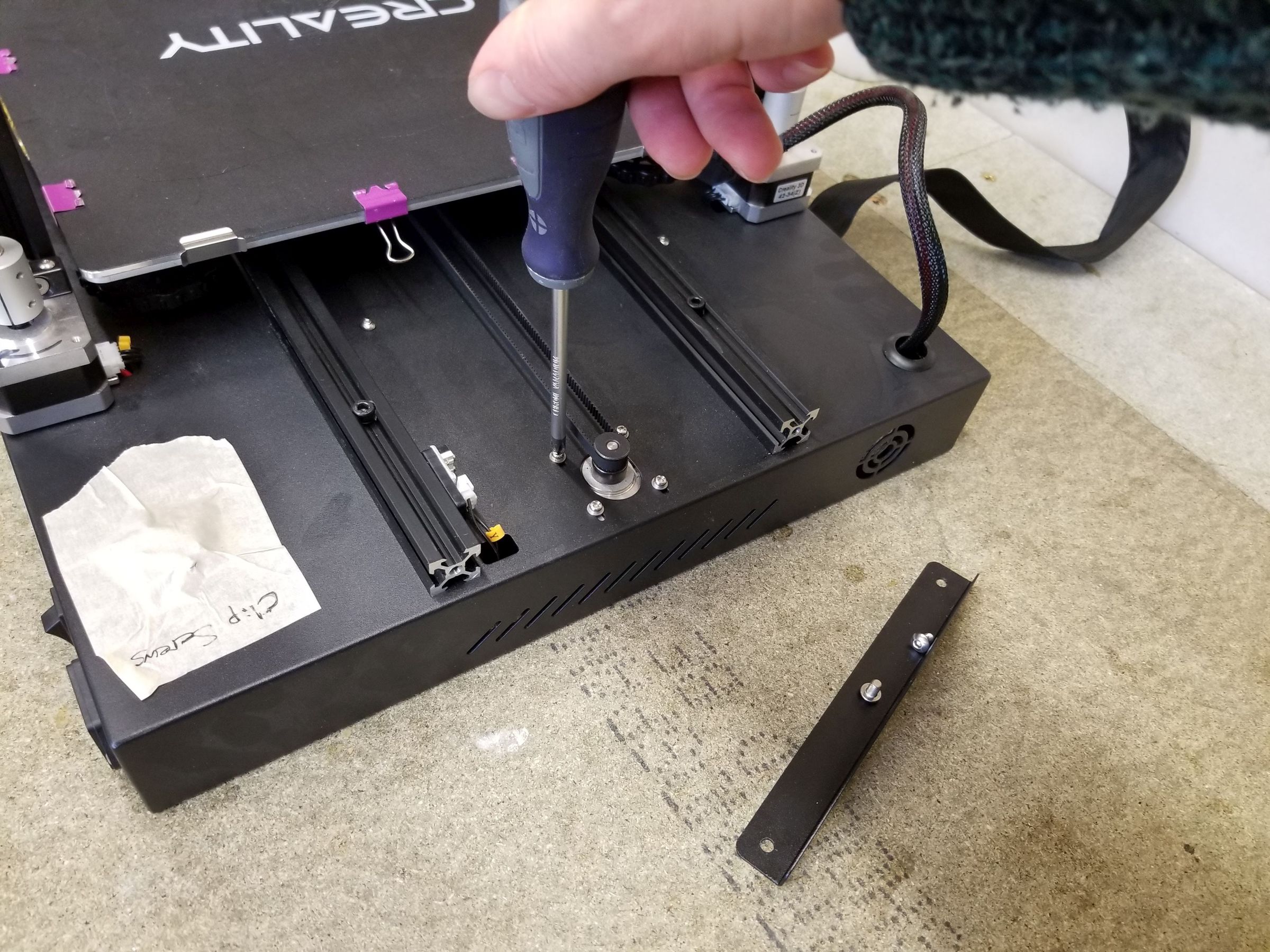 Creality CR10S Pro Y Axis Stepper and Power Upgrade : 8 Steps ...