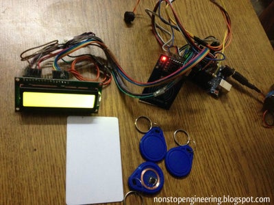 RFID CARD READER WITH ARDUINO,RFID-RC522 and LCD 16x2 : 7 Steps (with ...