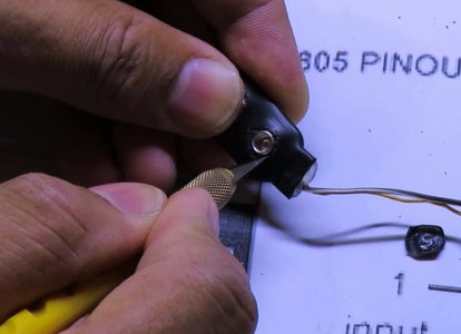 Make a Connector to the Battery