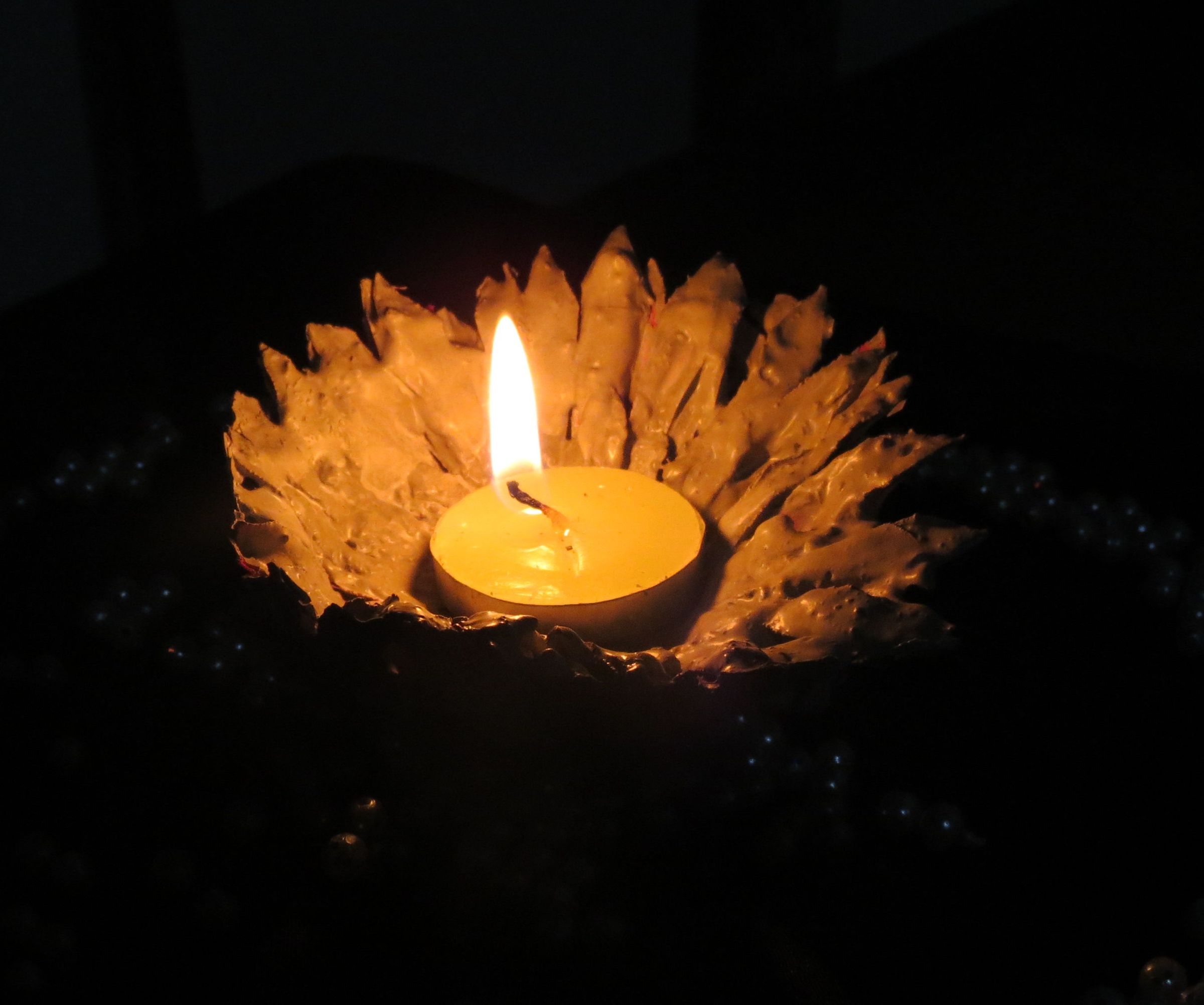 Flower Candle Holder