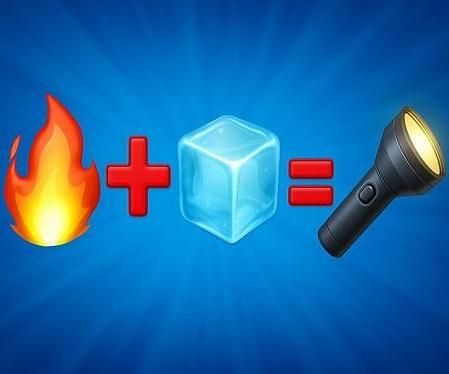 How to POWER on a FLASHLIGHT With FIRE and ICE!
