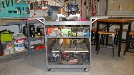 Miter Saw Cart