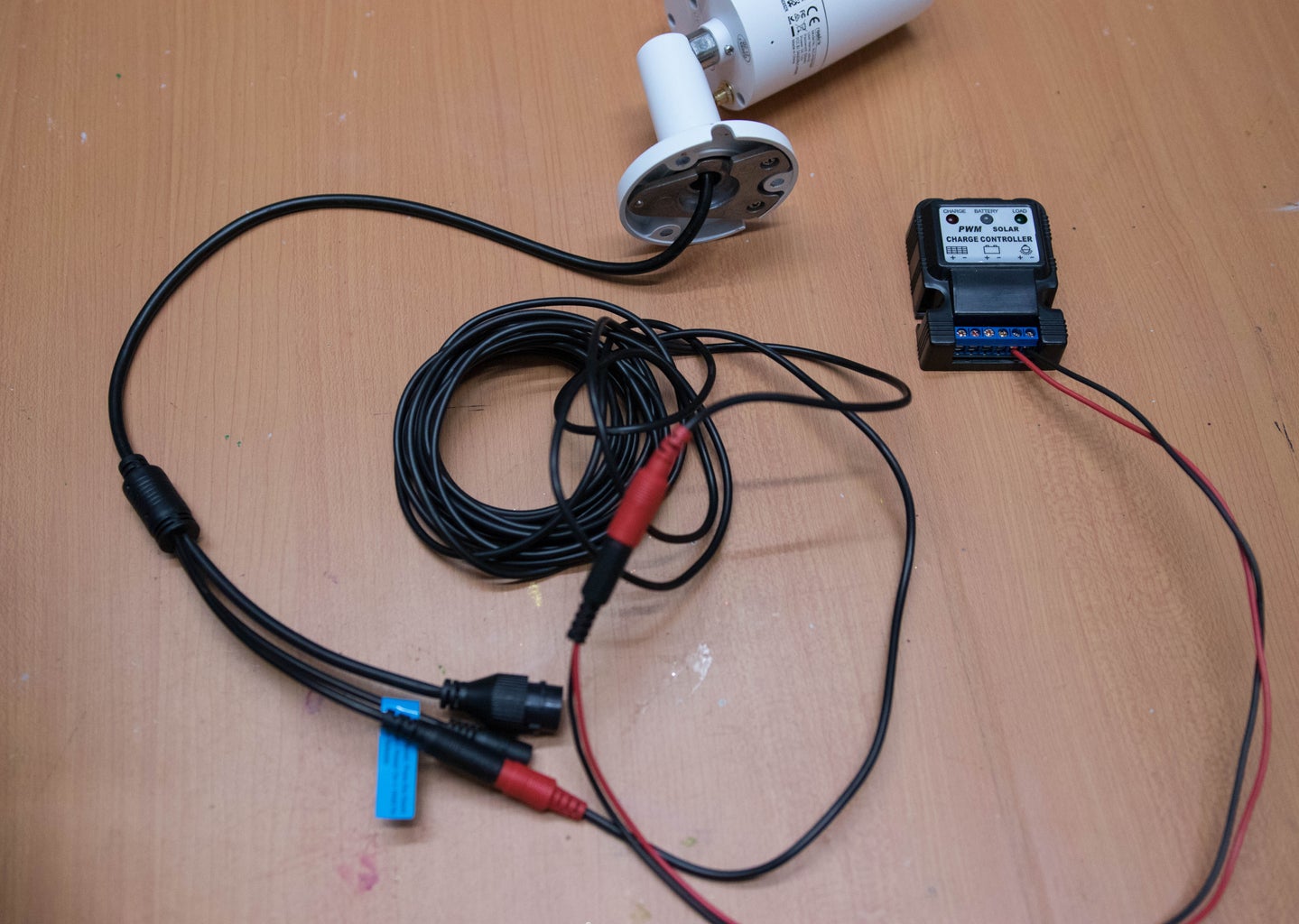 How to Solar Power Your Home Security Camera 10 Steps with Pictures Circuit Diagram