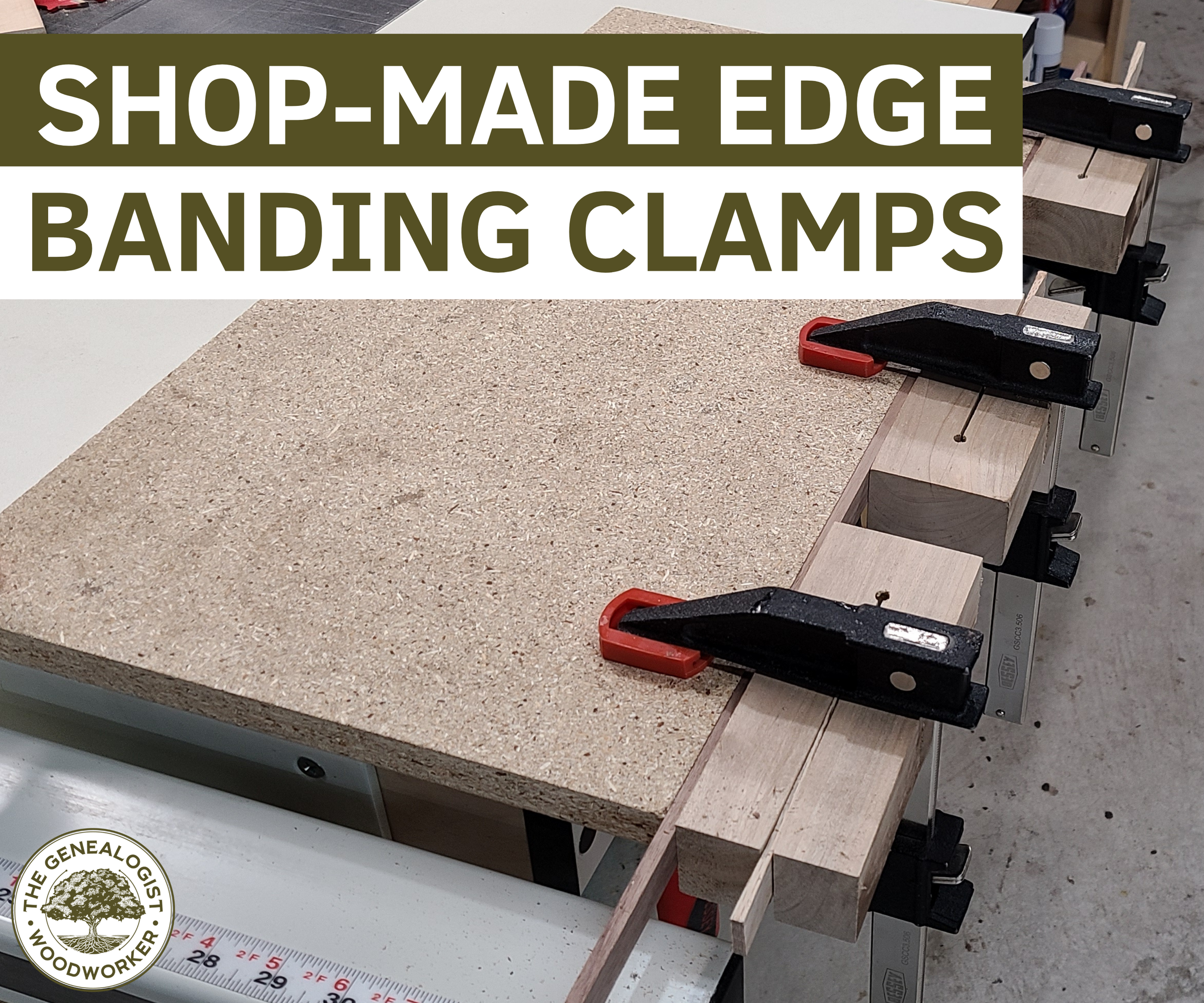 Homemade Edge Band Clamps