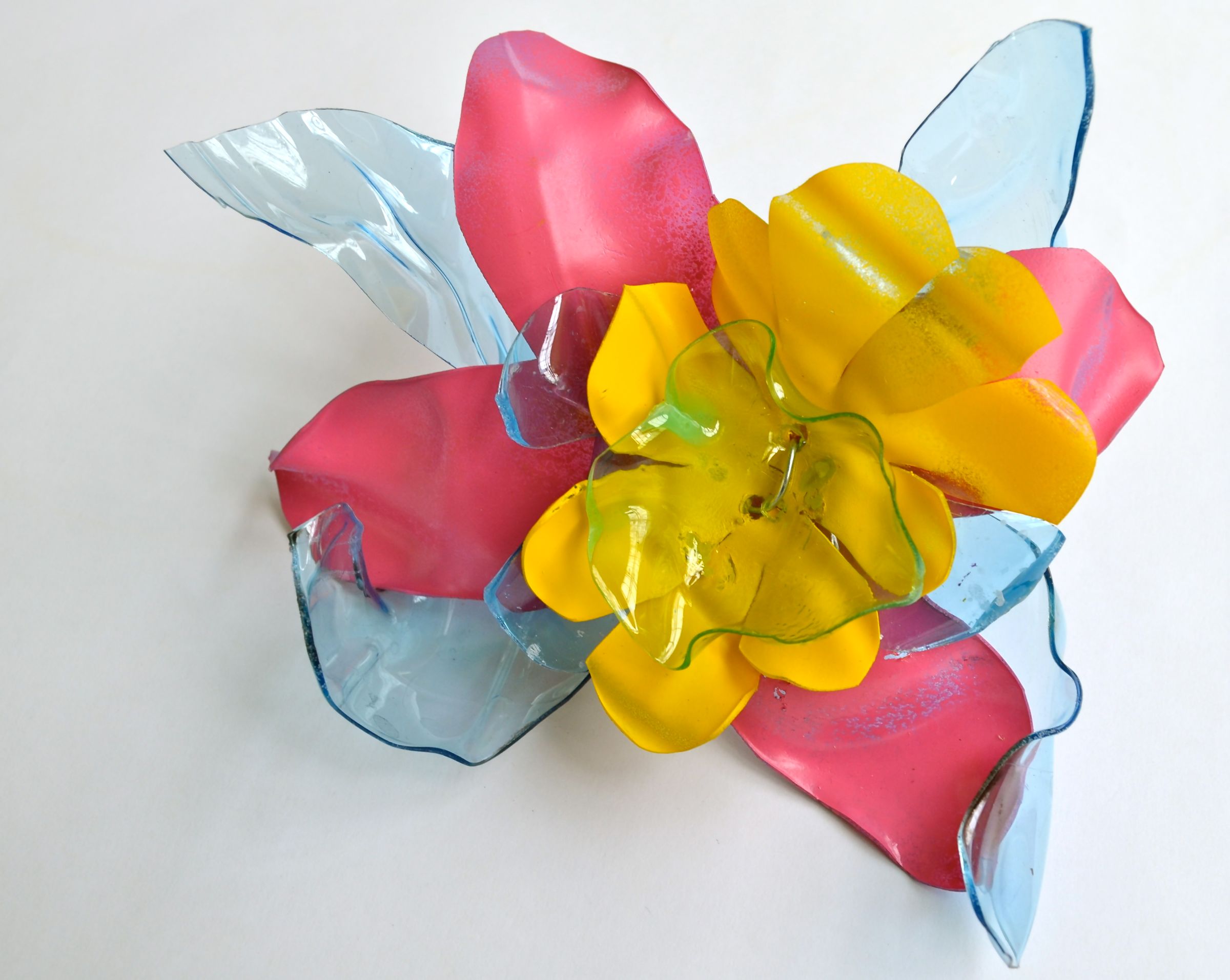 Recycled Plastic Bottle Flower