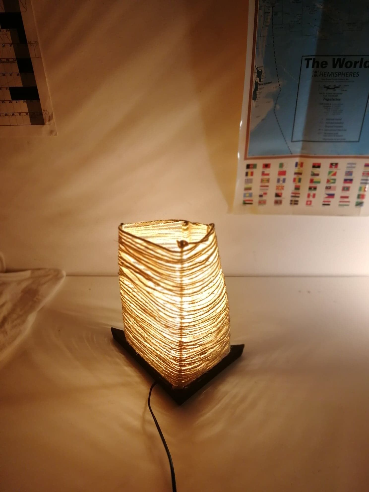 DIY Rope Lamp 5 Steps (with Pictures) Instructables