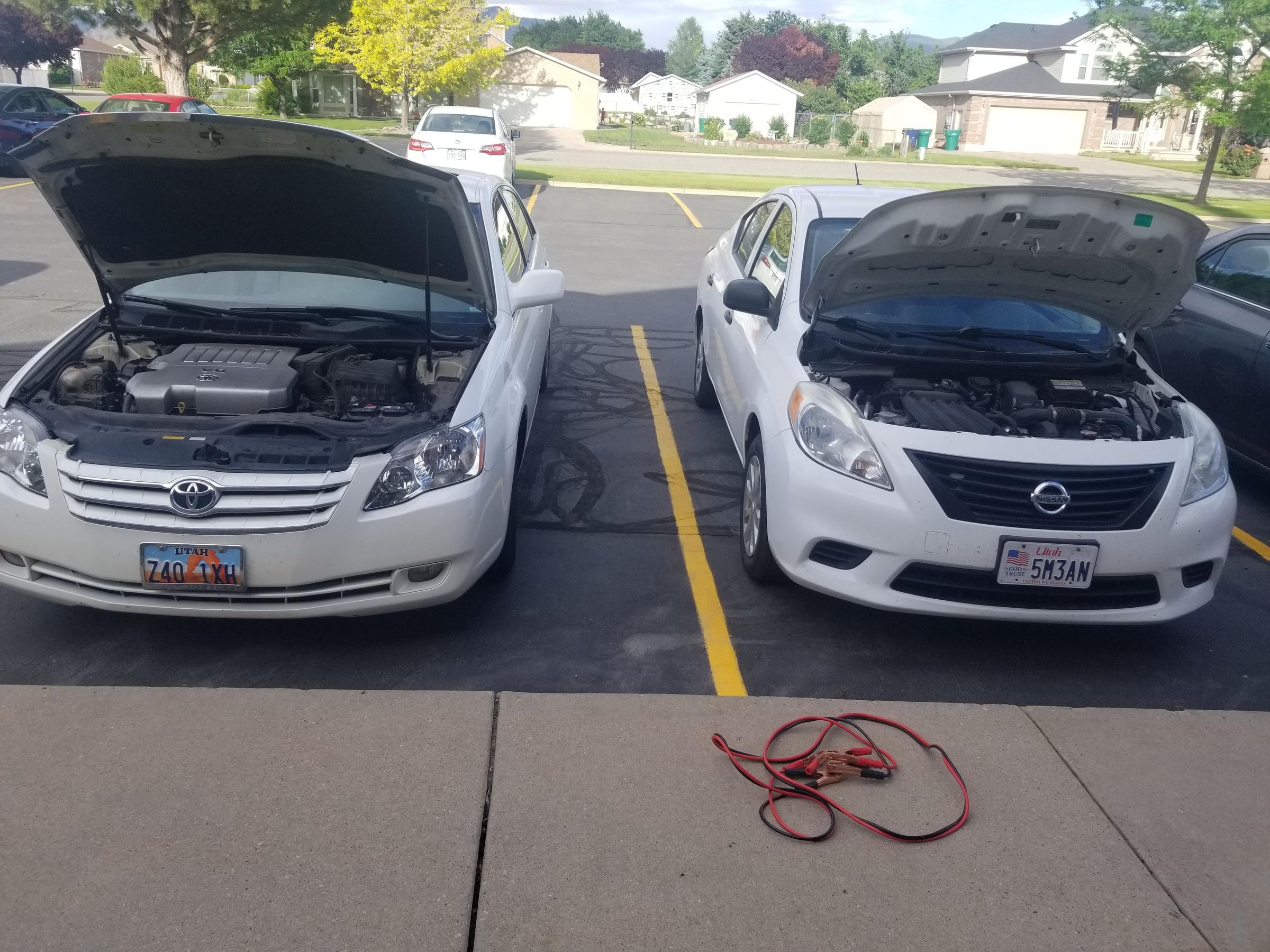 JUMPING a CAR 10 Steps Instructables