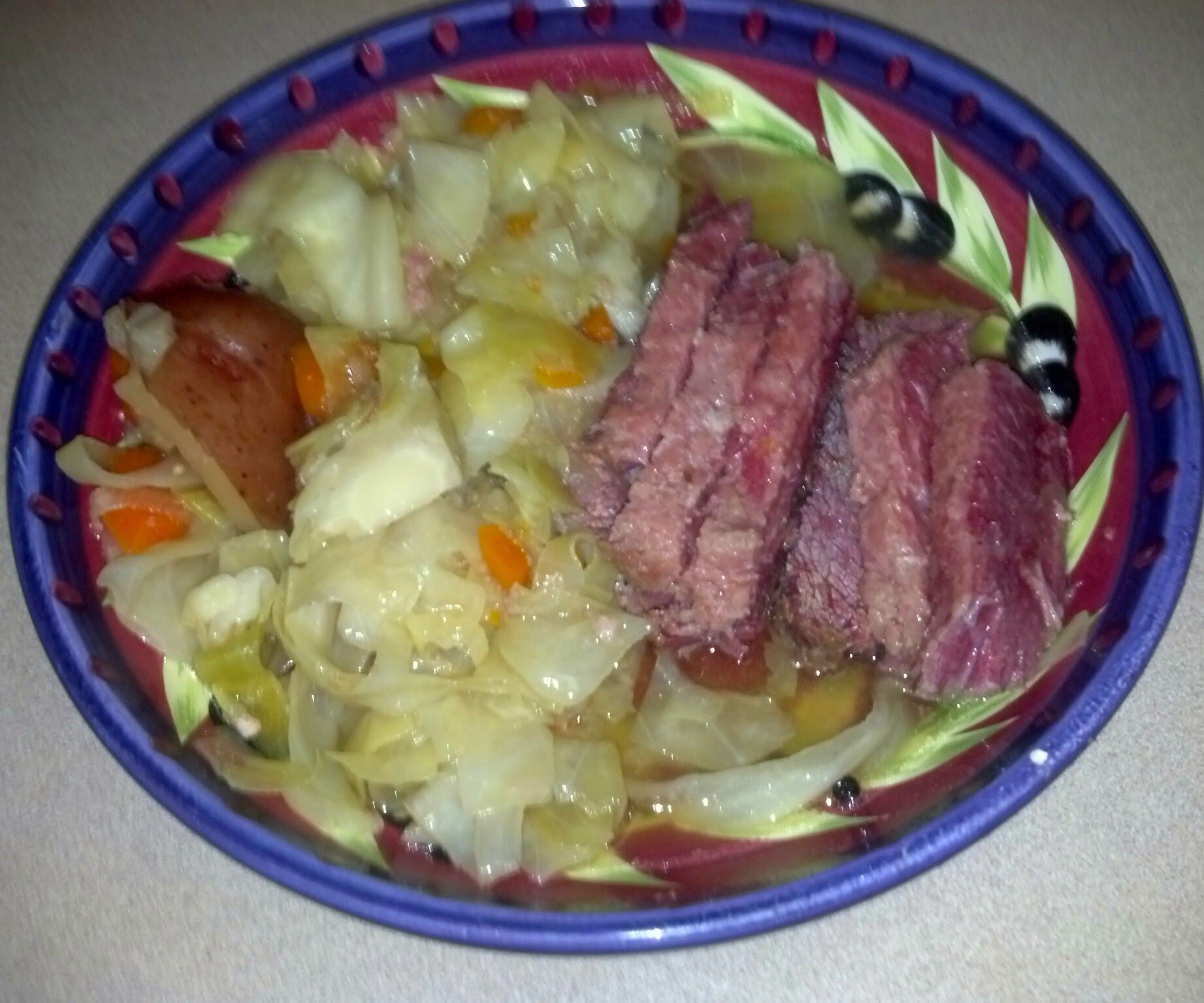 Corned Beef and Cabbage in a Crock Pot