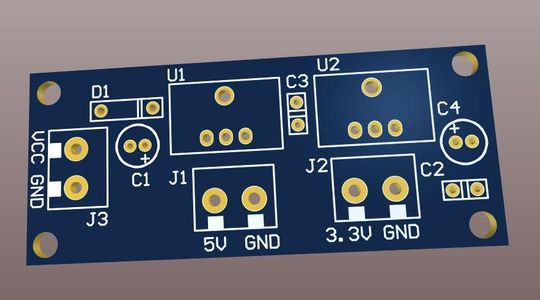 Power Regulator 5V & 3.3V