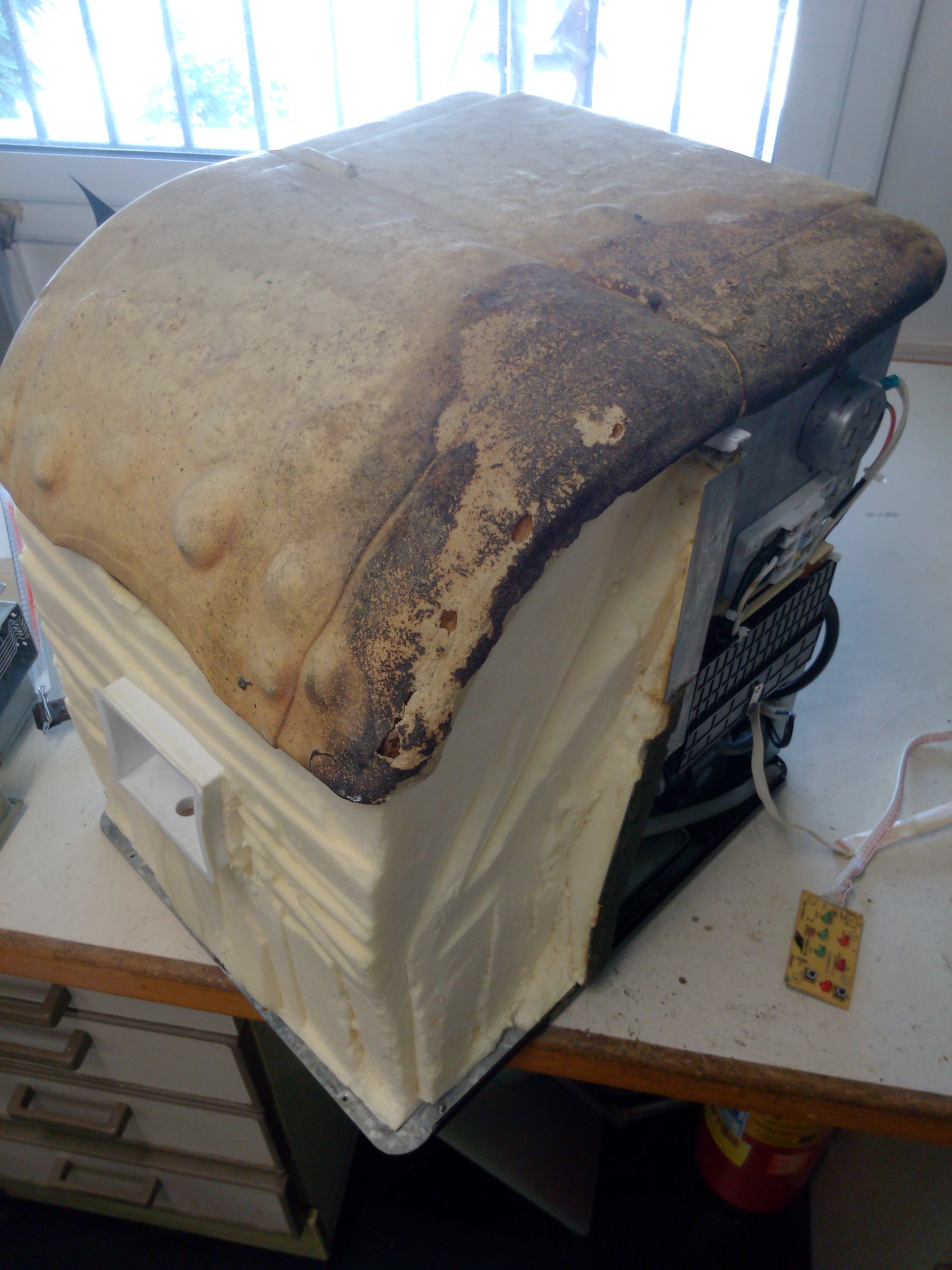 Restore an Old Burned Ice Maker. 4 Steps Instructables
