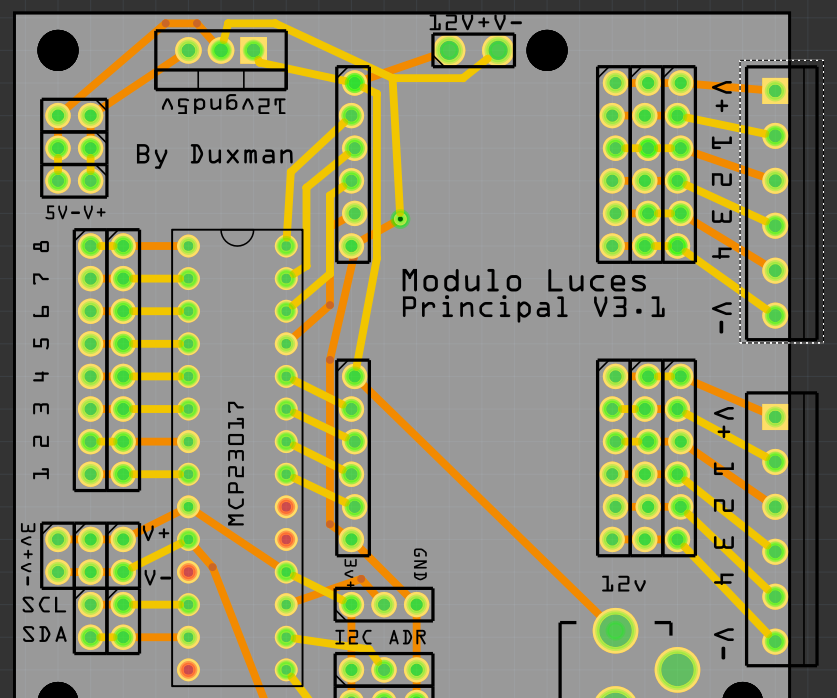Duxman Lights Board V3
