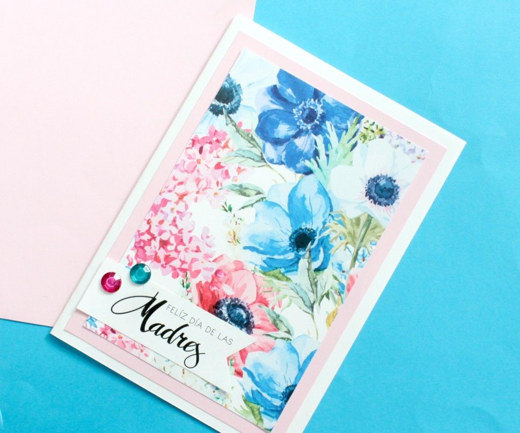 DIY Tarjeta De Flores 