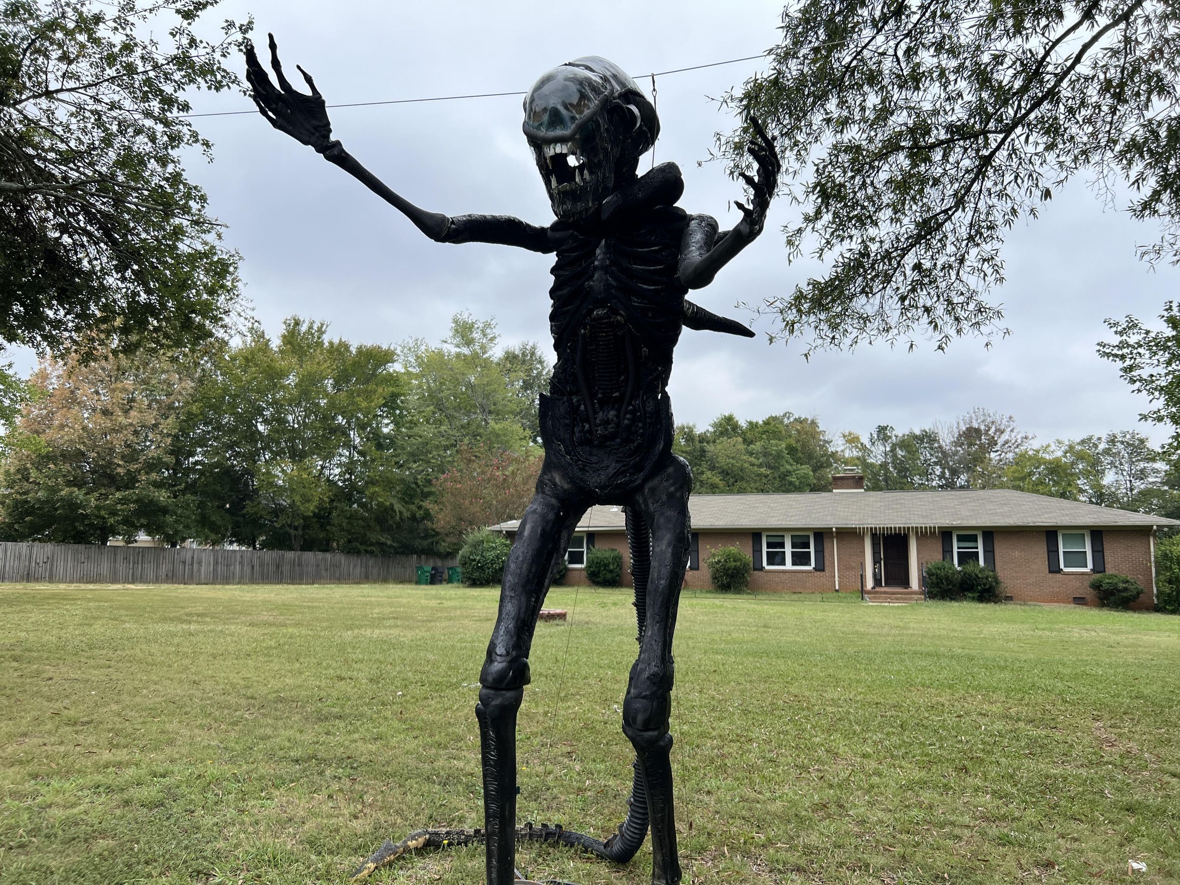 SKELIEN - the 12 Ft Skeleton Alien Mod