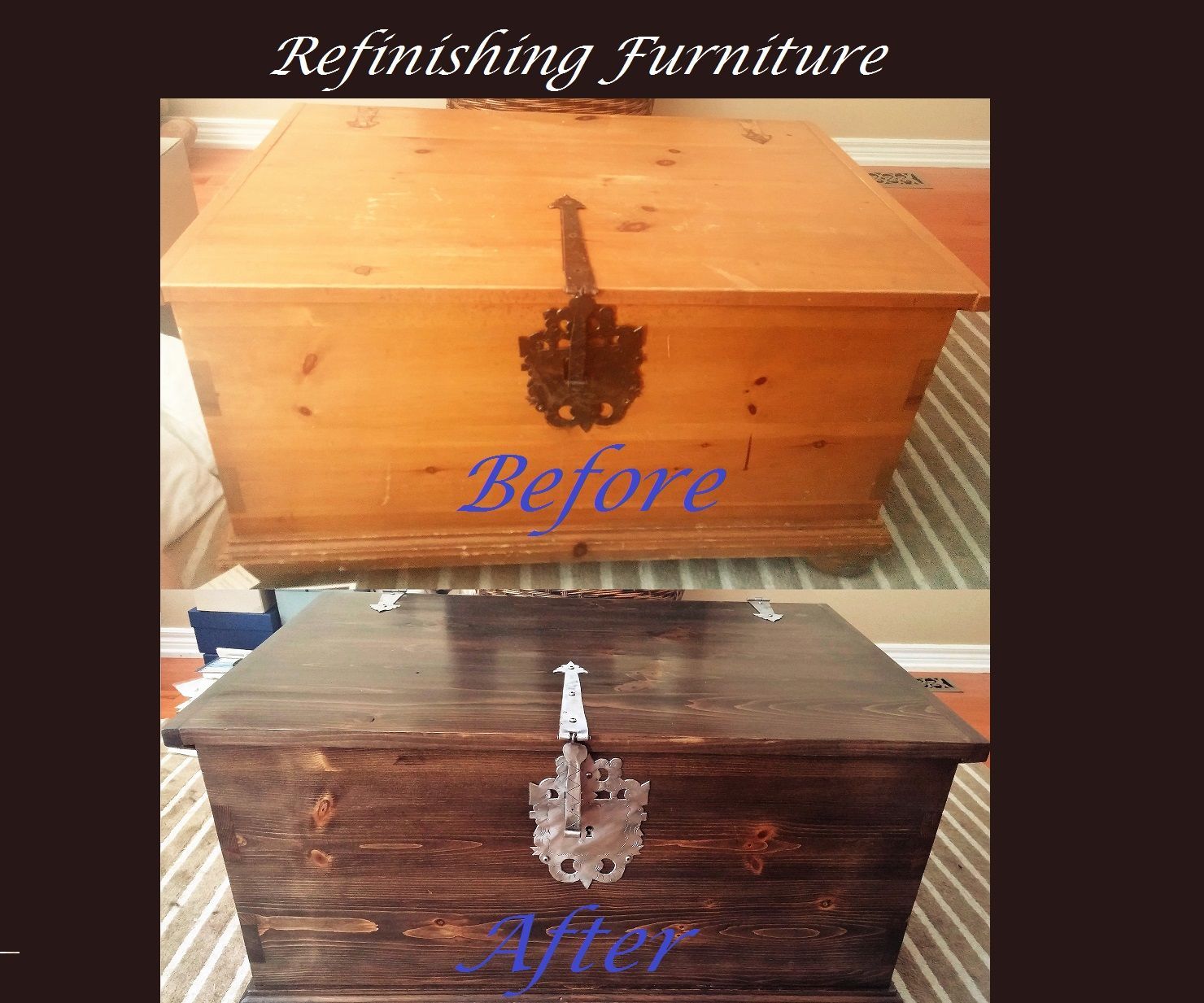 Breathing New Life Into a Tired Old Toy Chest (And How to Refinish Wood