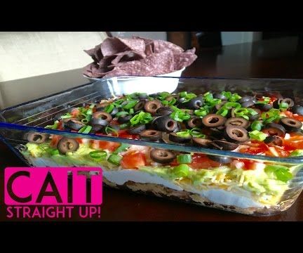 7 Layer Bean Dip - No Meat