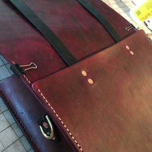 Attach the Back of the Bag to the Front.