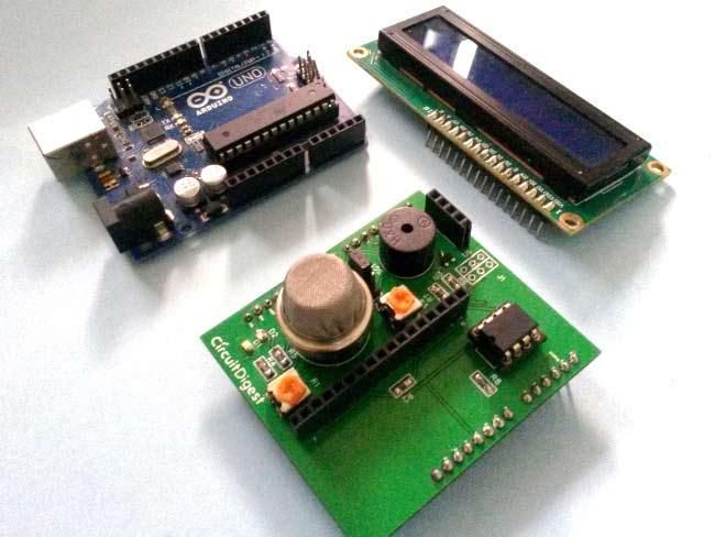 Make Your Own Smoke Detector Circuit Using Arduino : 8 Steps (with  Pictures)