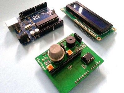 Make Your Own Smoke Detector Circuit Using Arduino : 8 Steps (with ...