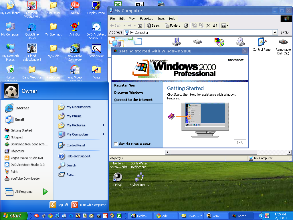How To Make Windows 00 Look Like Windows Xp 5 Steps Instructables How To Make Windows 00 Look Like Windows Xp 5 Steps Instructables