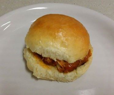 BBQ Chicken and Hawaiian Rolls