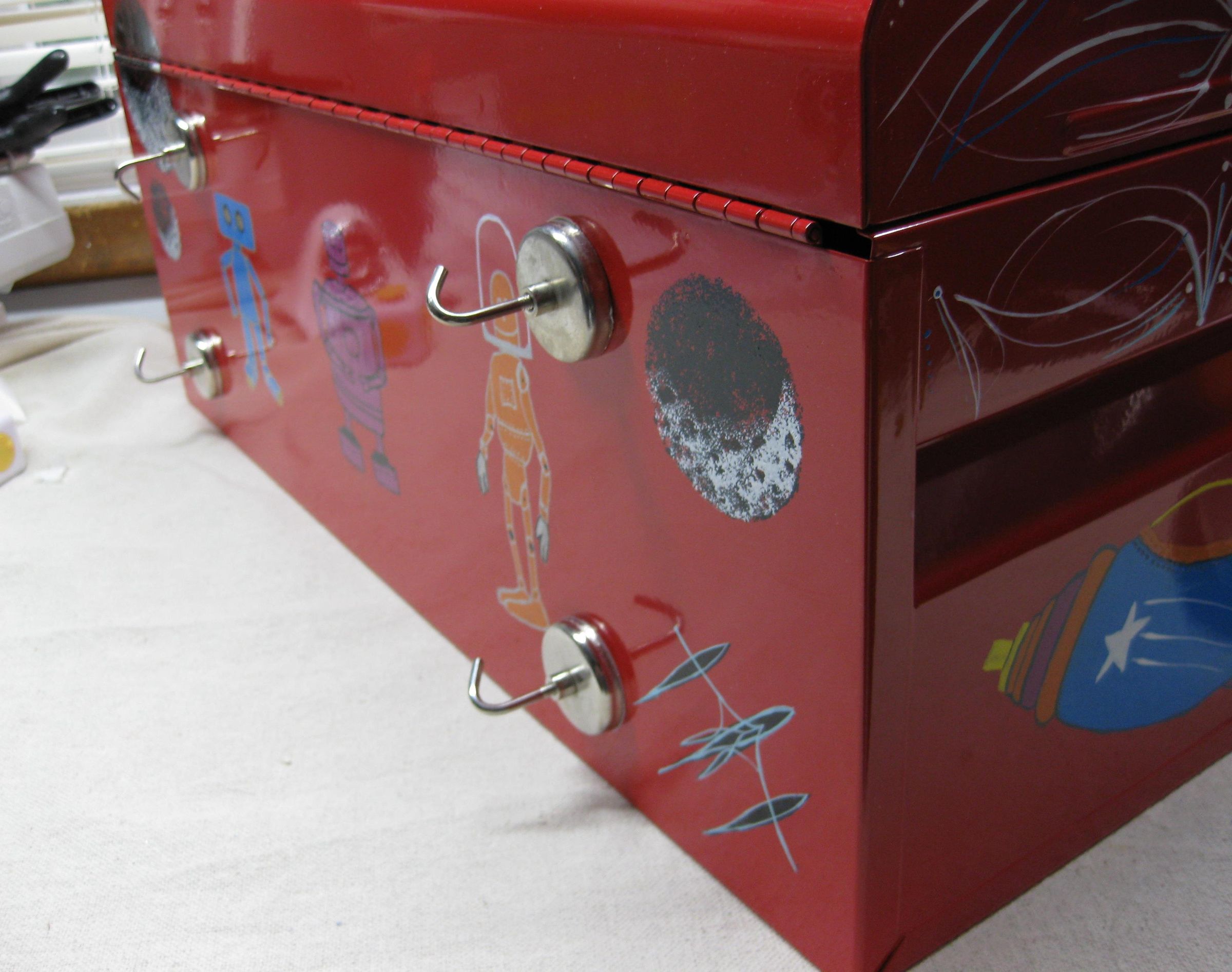 Painting Hack - Magnets for Multiple Side Project