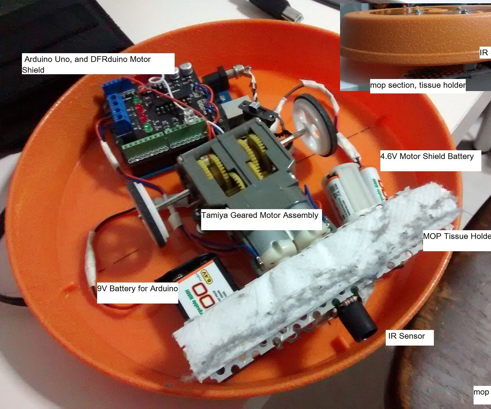 Mop Robot for the Wifey