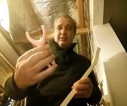 Using a Vegetable Peeler As a Spokeshave