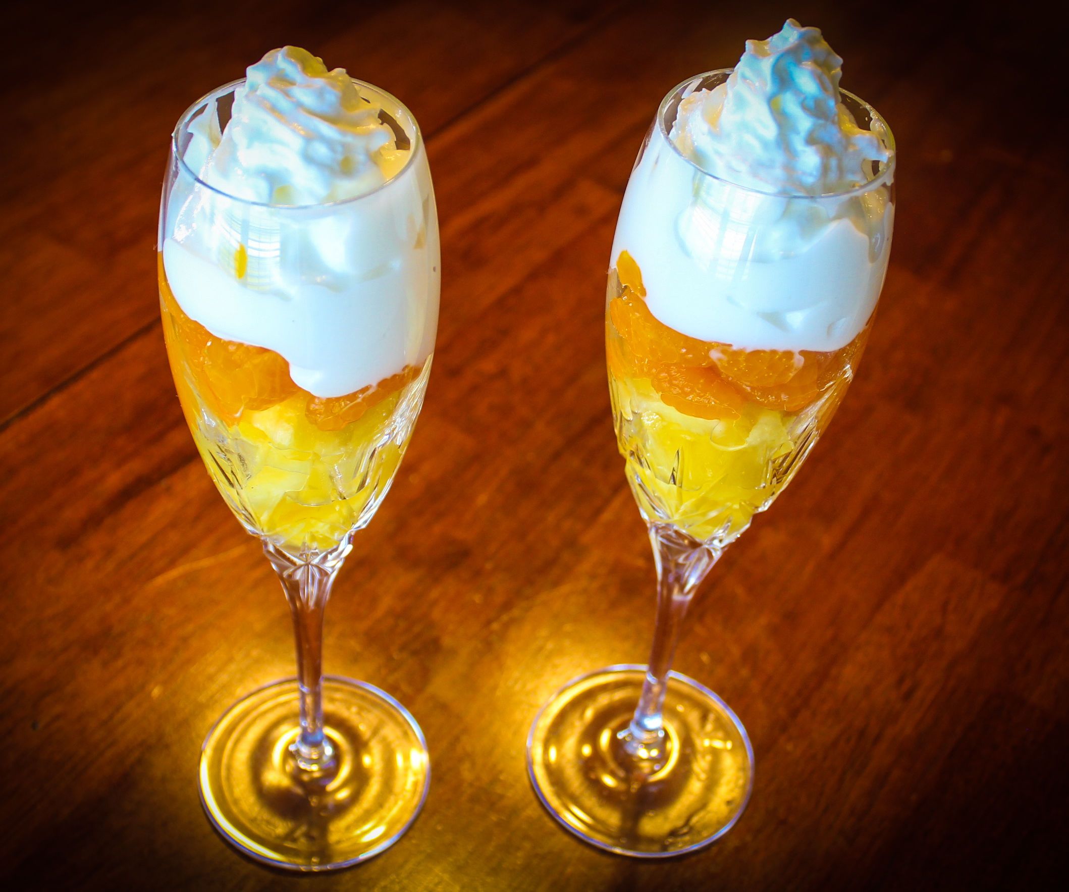 Halloween Candy Corn Parfait