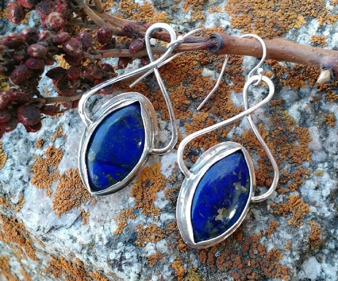 Silver "Infinity" Earrings