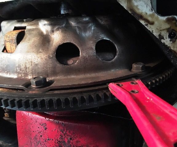 Freeing a Stuck Clutch on an Old Dodge